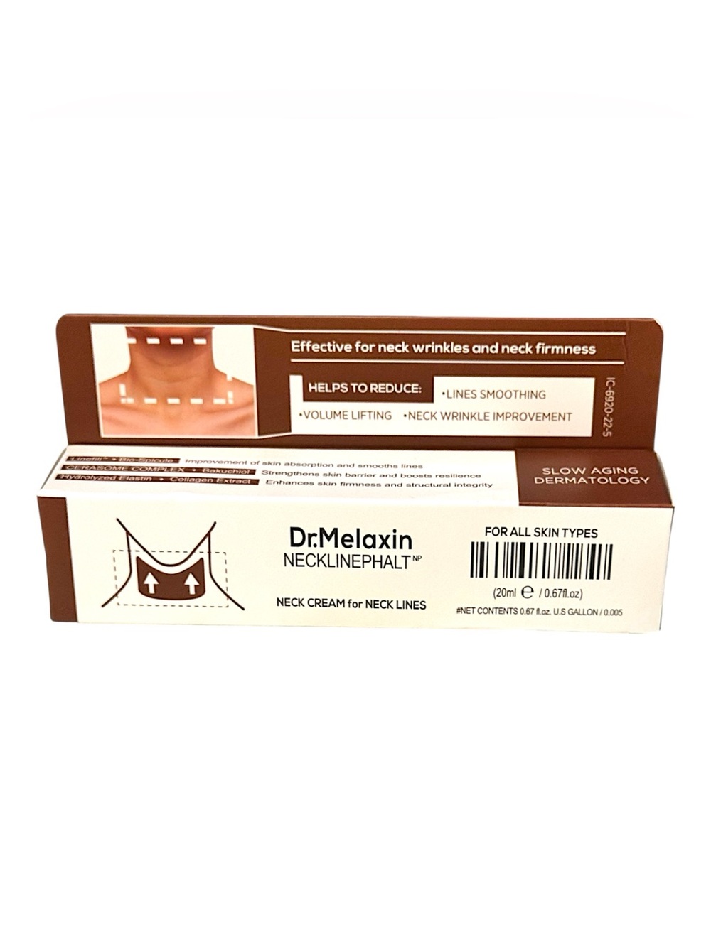 Dr.Melaxin NECKLINEPHALT Neck Cream for Neck Lines NWT Sealed $35